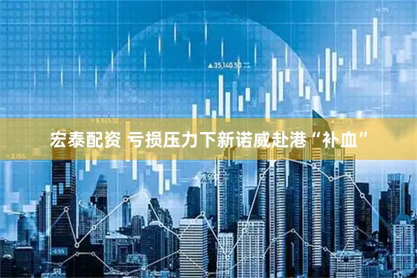 宏泰配资 亏损压力下新诺威赴港“补血”